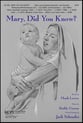 Mary, Did You Know? SATB choral sheet music cover